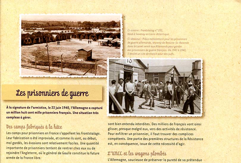 Le dossier qui complète l'album