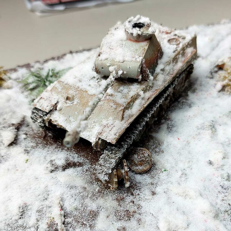 Détail : Mur détruit vu d'en haut